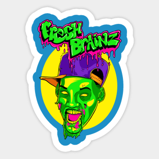 Fresh Brainz Sticker